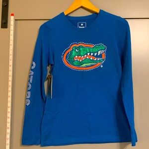 NWT Campus Couture Collegiate Florida Gators Women’s Blue Long Sleeve Sz Medium